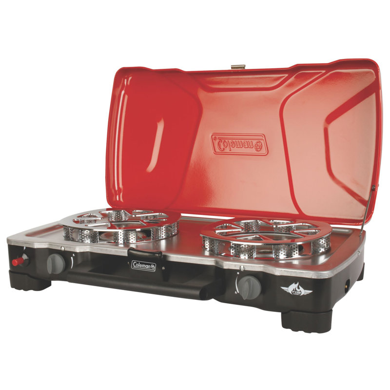 Coleman FyreSergeant Portable 2Burner Propane Grill and Stove Combo